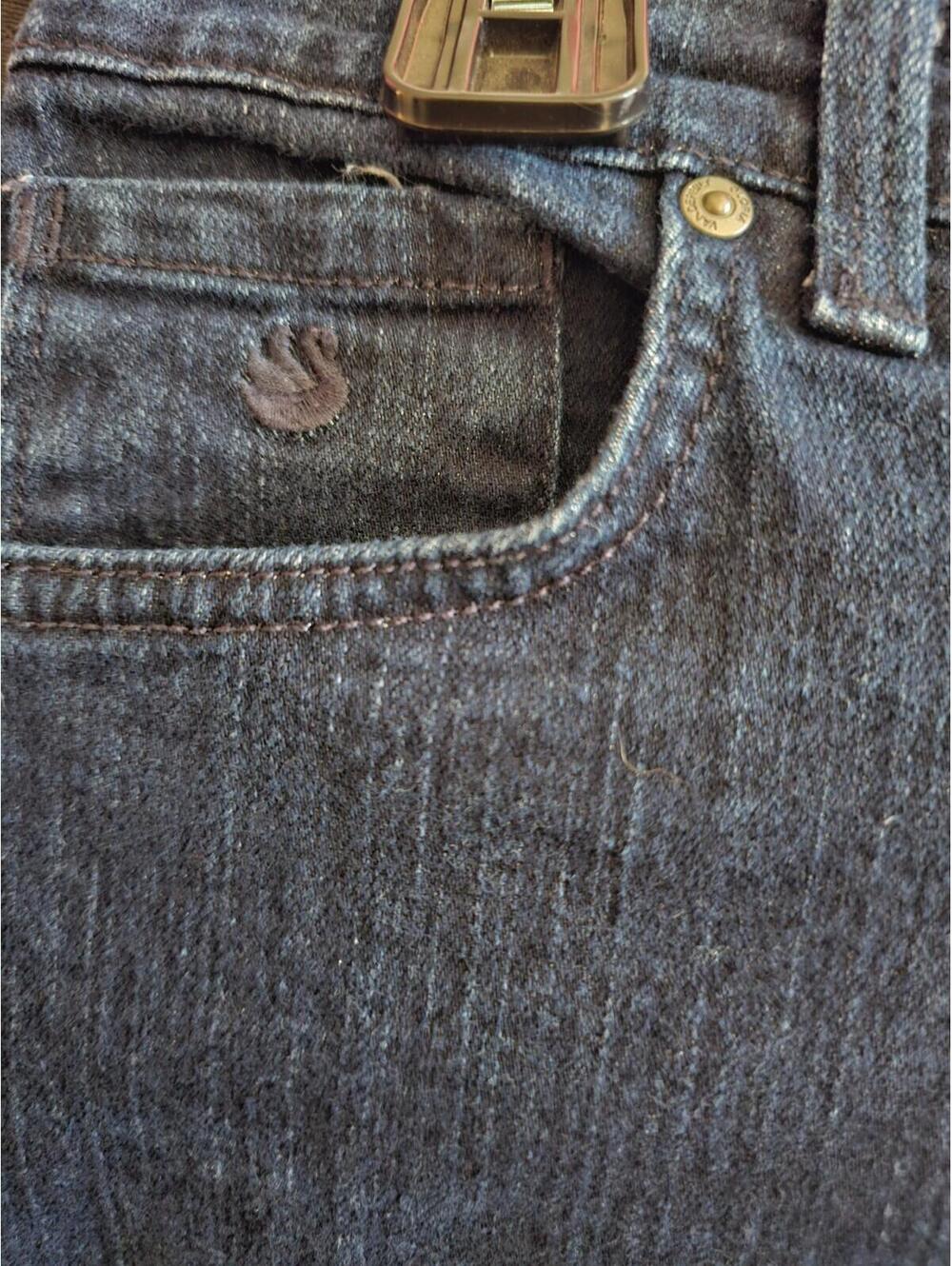 Women's Gloria Vanderbilt Amanda Denim Jeans Pants Blue Sz 8 Petite Straight Leg - Picture 8 of 15